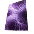 High quality polyester silky shaggy carpet with fashionable patterns, making your home more sweet